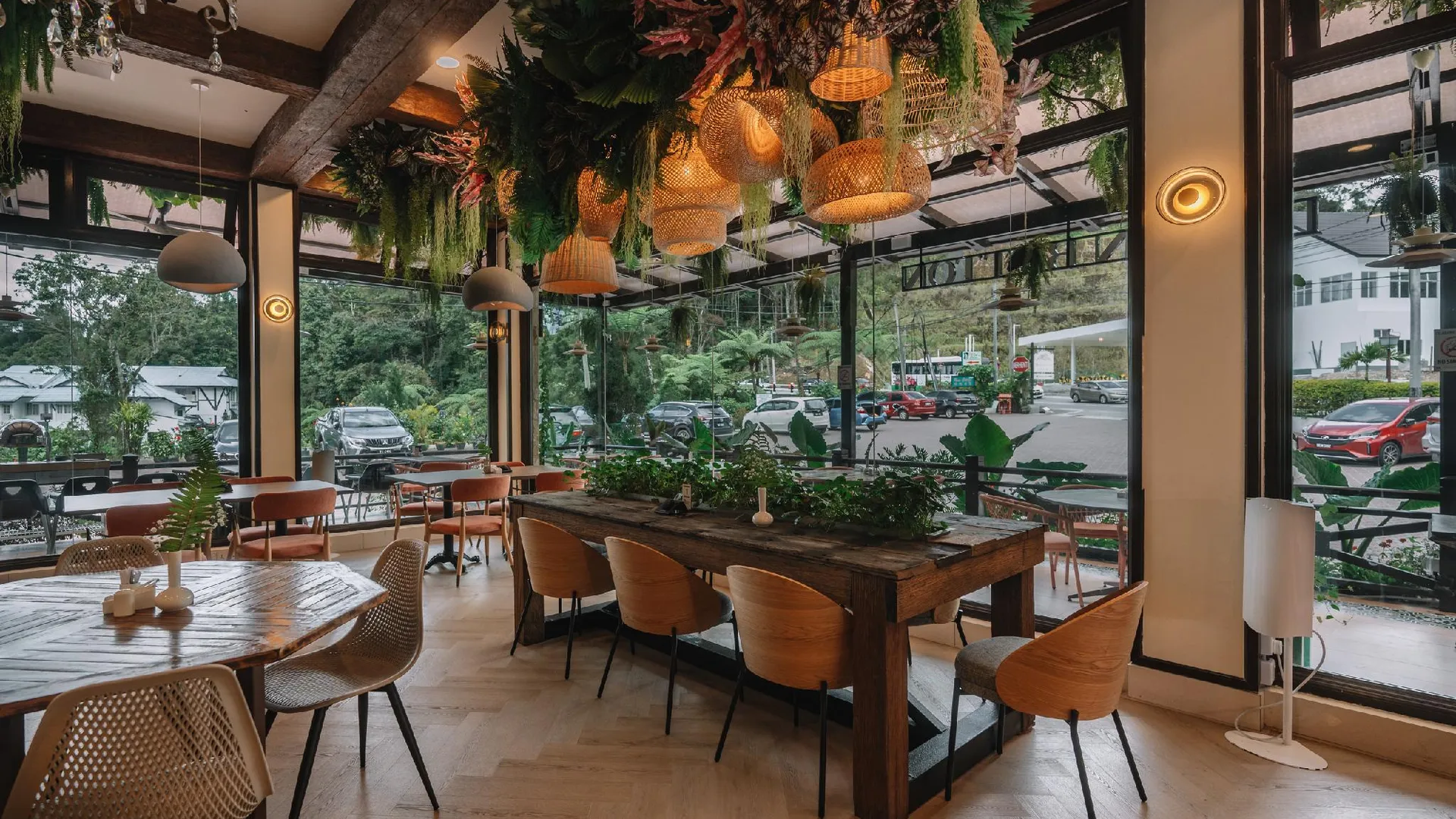 카메론 하일랜즈 호텔 드라 페른 4성급 호텔 로비