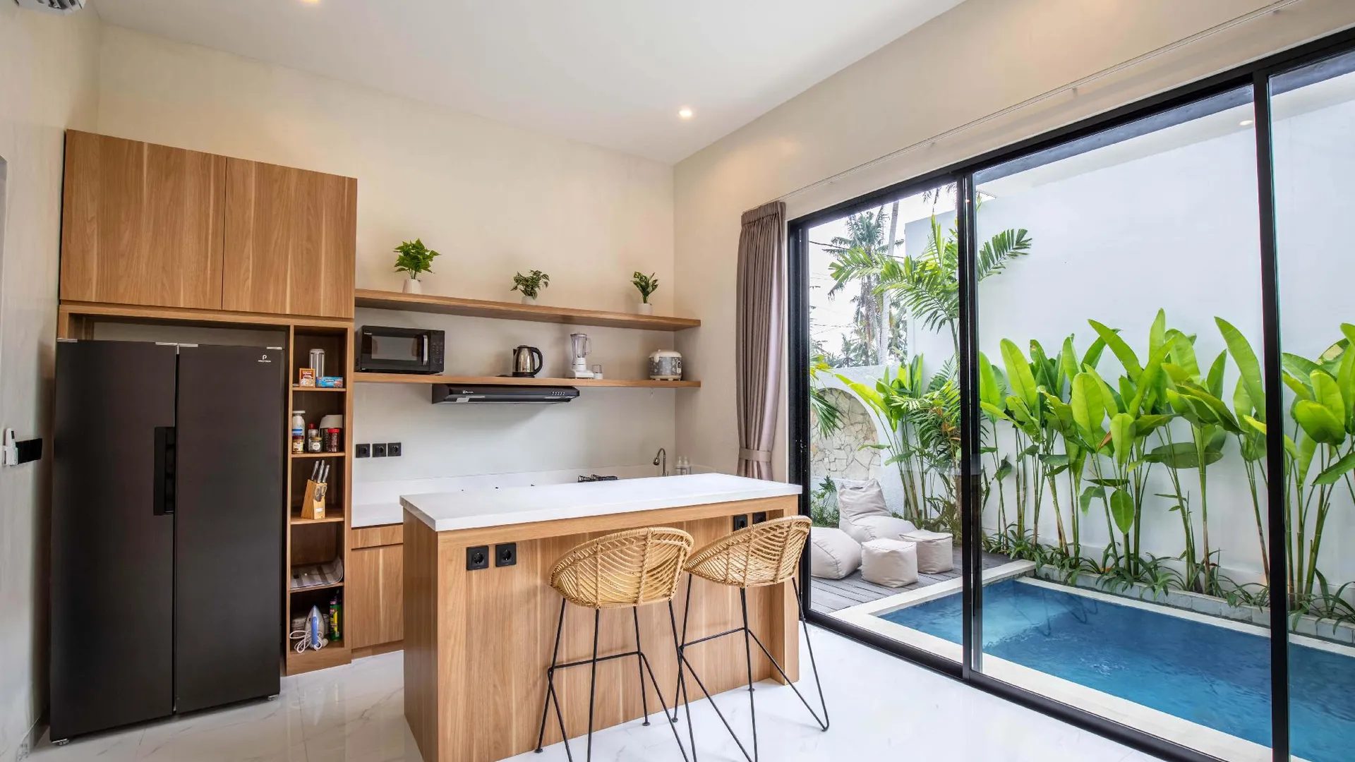 발리 바둥의 빌라 (200m², 침실 4개, 프라이빗 욕실 4개) 호텔 부대시설