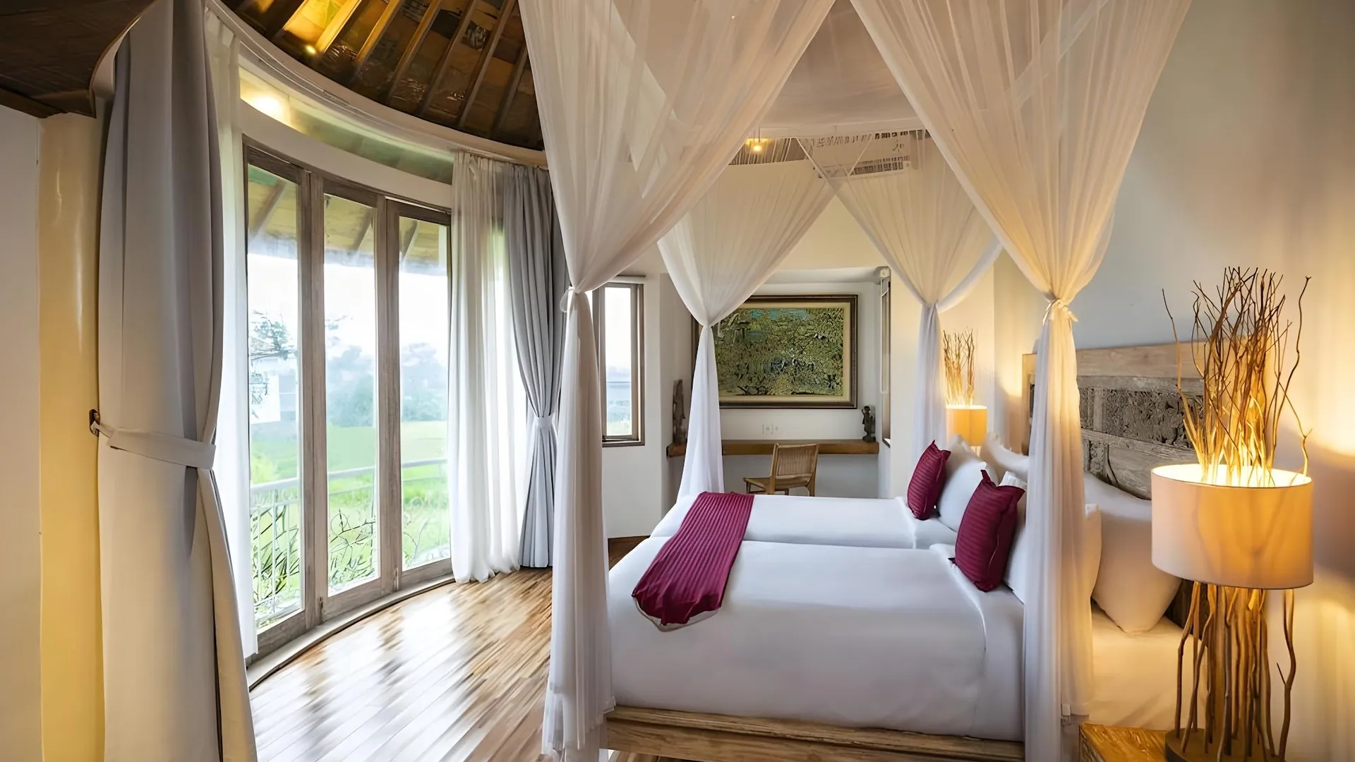 발리 아리아 빌라 우붓 4성급 호텔 객실