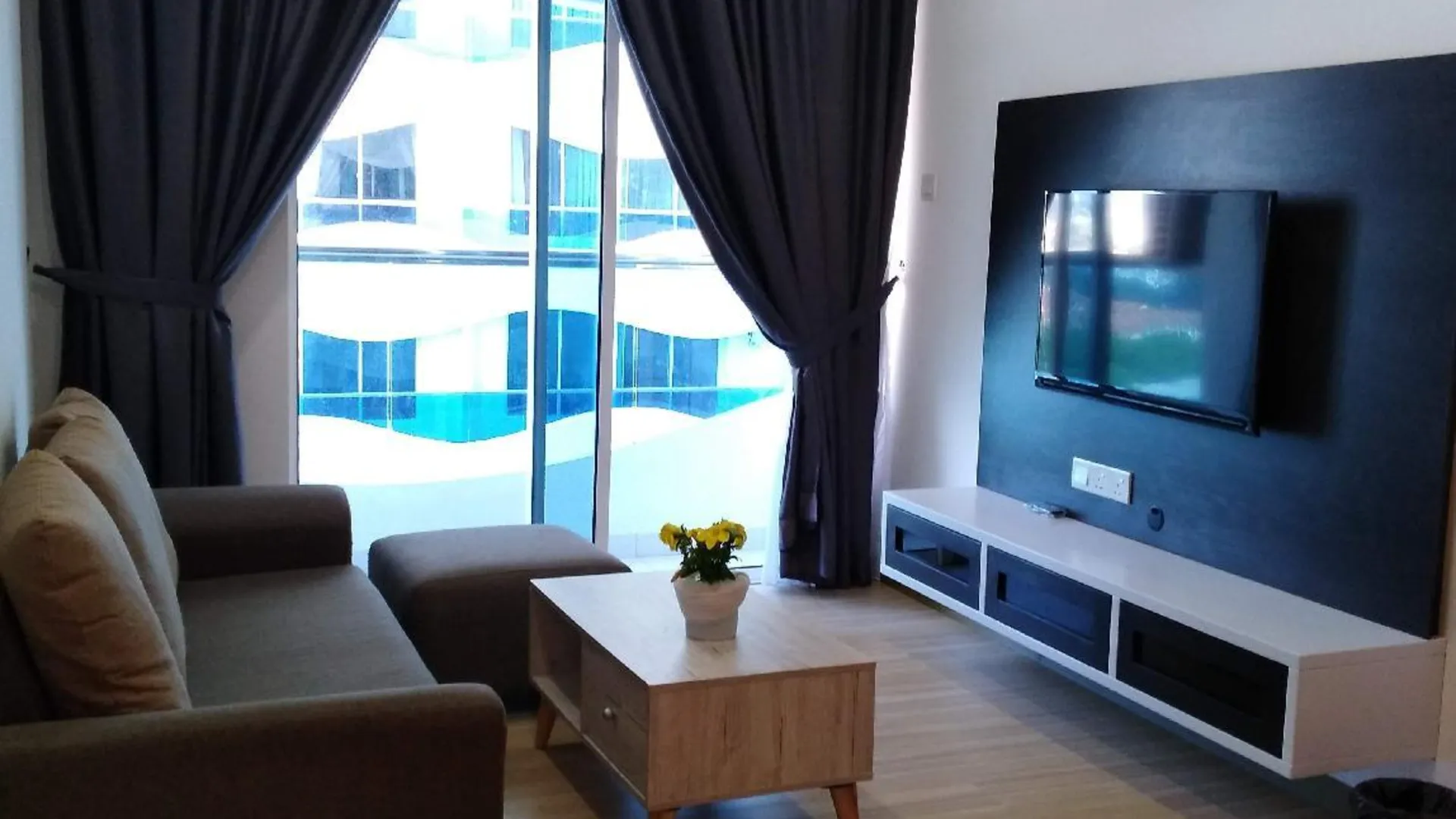 말라카 말라카 시내의 아파트먼트 (645m², 침실 2개, 프라이빗 욕실 1개) 2성급 싱글룸 객실