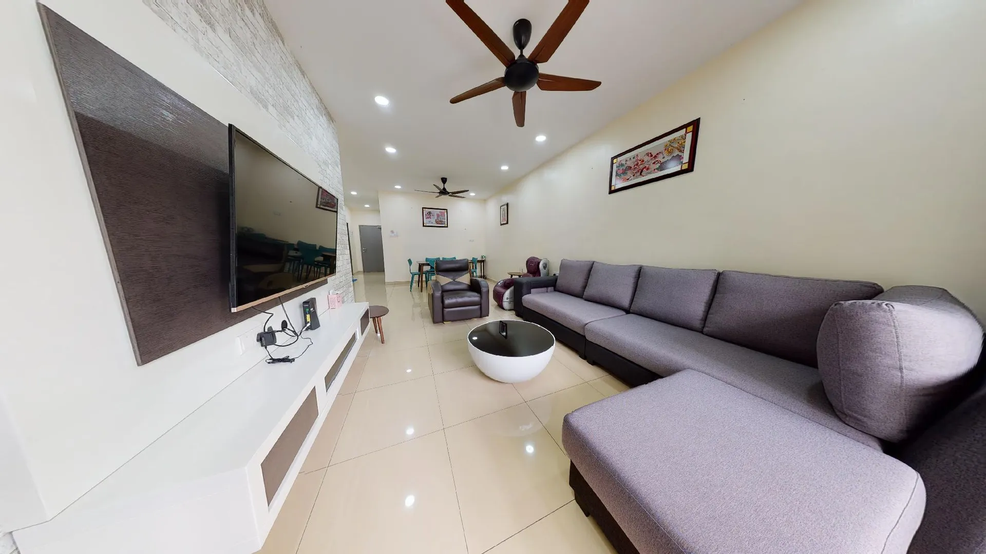 이포 이포 시티의 아파트먼트 (92m², 침실 3개, 프라이빗 욕실 2개) 3성급 싱글룸 스위트룸