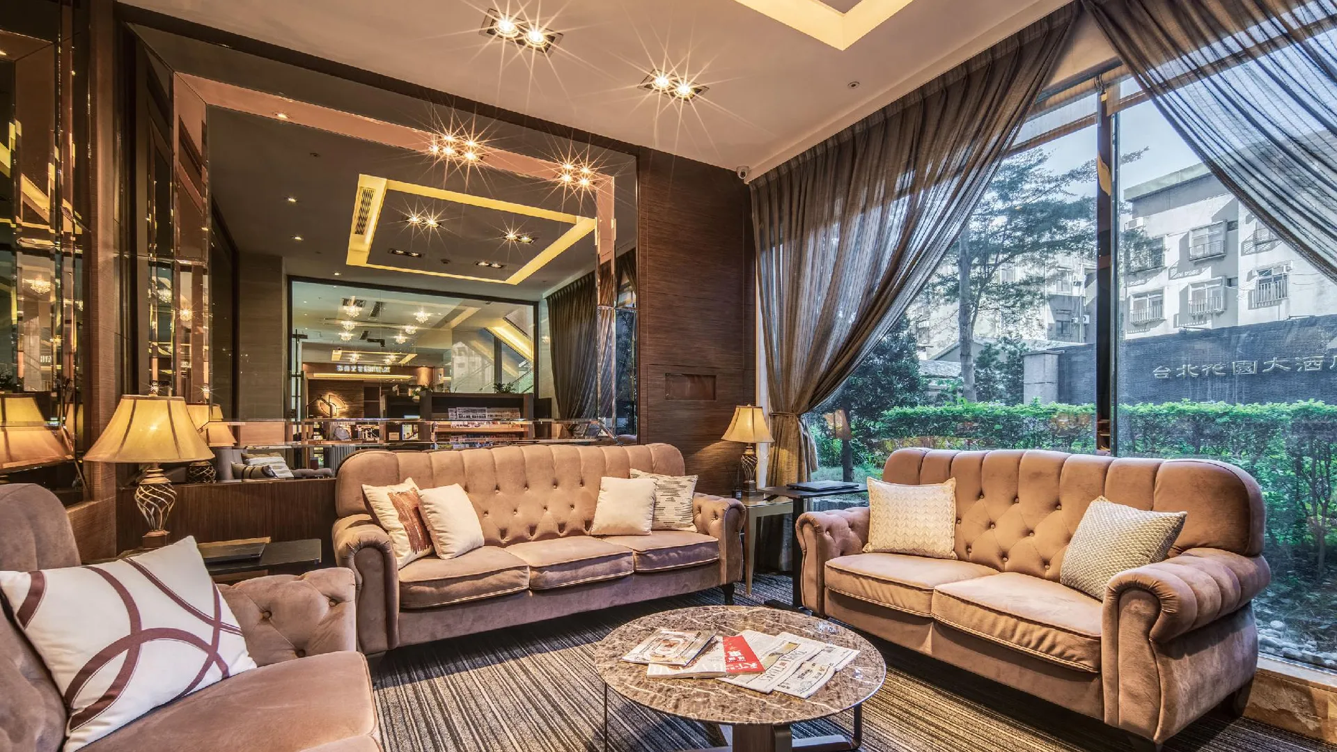 타이베이 타이페이 가든 호텔 5성급 호텔 외관