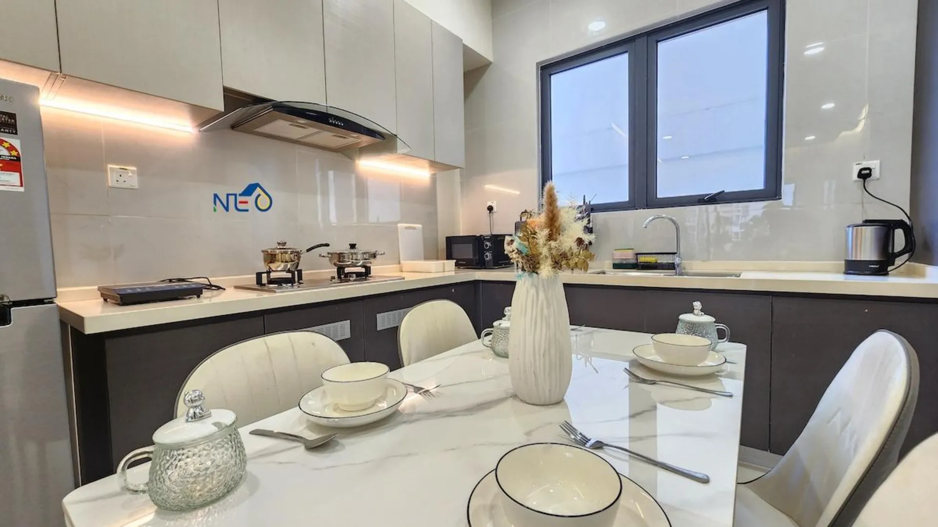 조호바루 / 조호르바루 당가베이의 프라이빗 하우스 (m², 침실 3개, 프라이빗 욕실 3개) 2성급 싱글룸 수영장