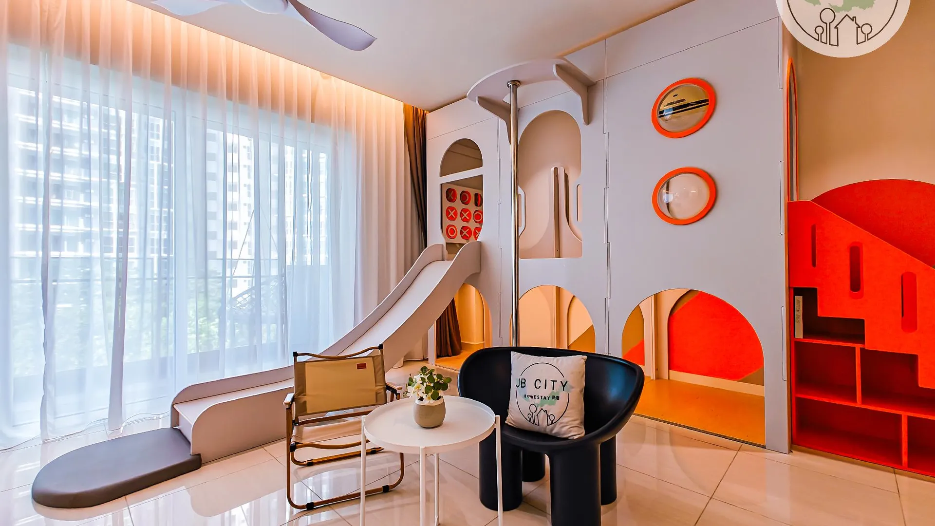 조호바루 / 조호르바루 겔랑파타 / 레고랜드의 아파트먼트 (45m², 침실 2개, 프라이빗 욕실 2개) 4성급 싱글룸 객실