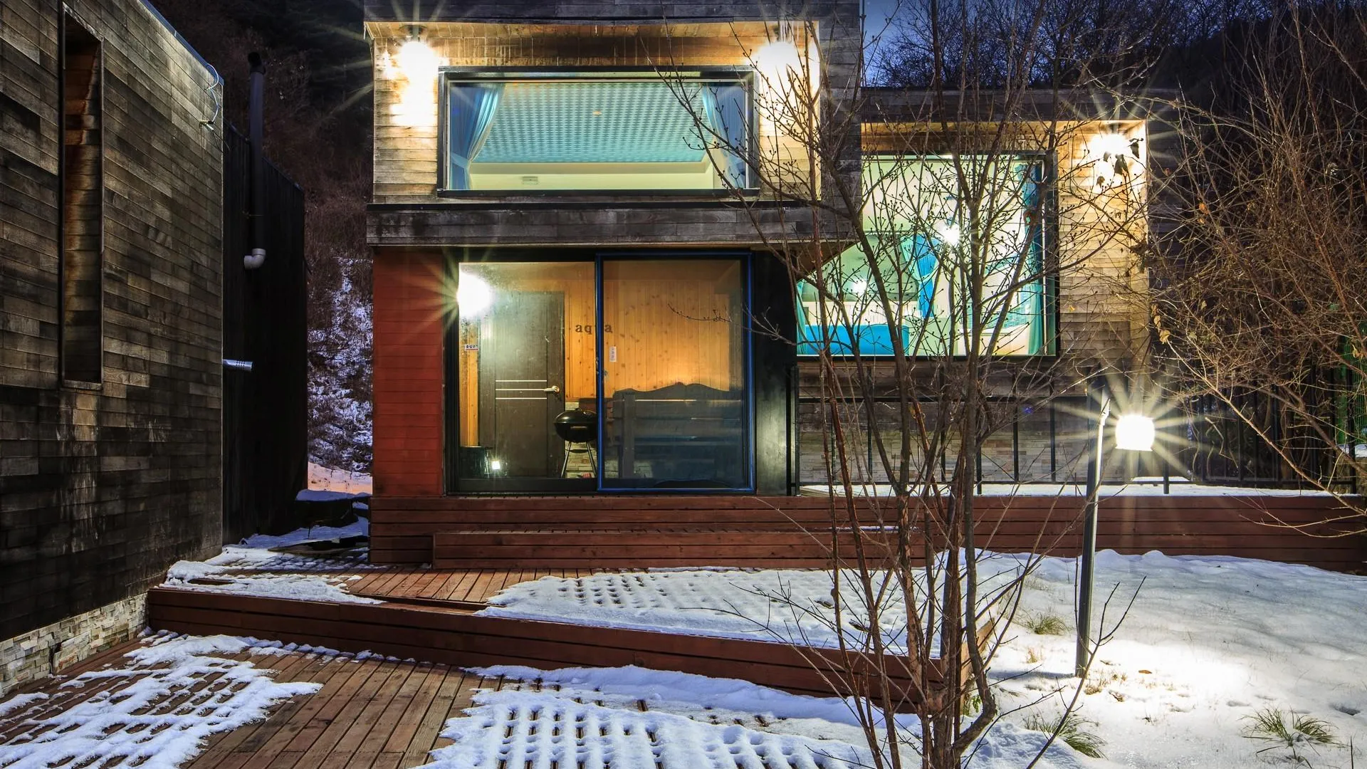 가평 나르샤의 정원 펜션 2성급 게스트하우스 전망