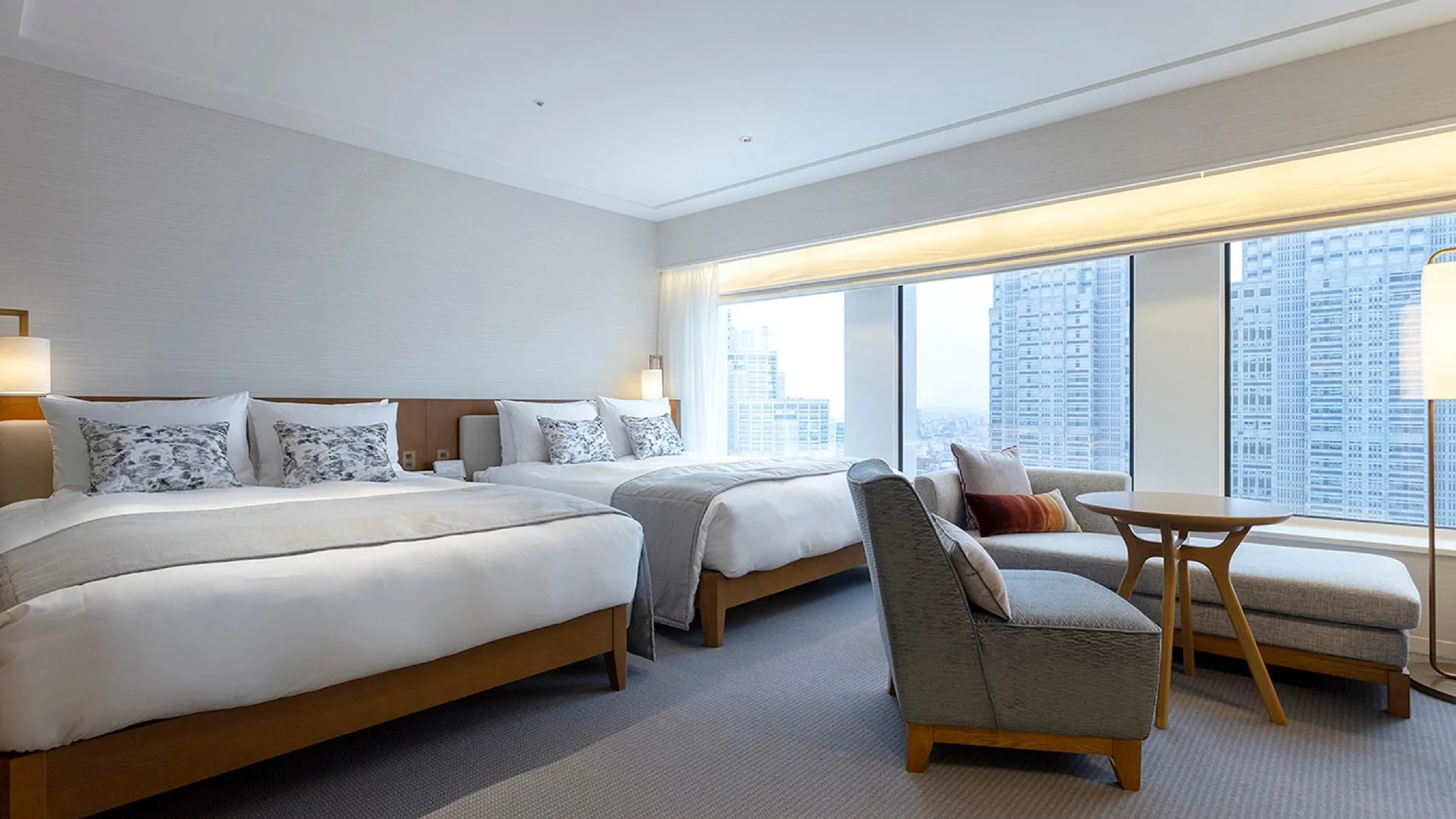 도쿄 / 동경 게이오 플라자 호텔 도쿄 프리미어 그랜드 5성급 호텔 전망