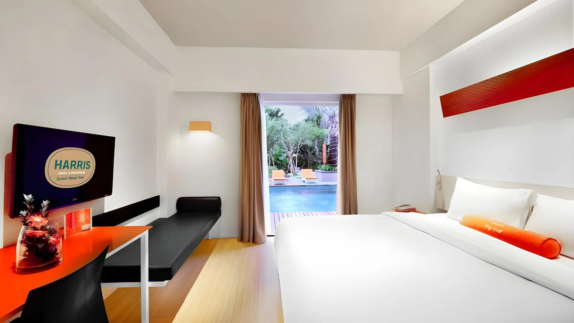 발리 해리스 호텔 앤 레지던스 썬셋 로드 4성급 호텔 스위트룸