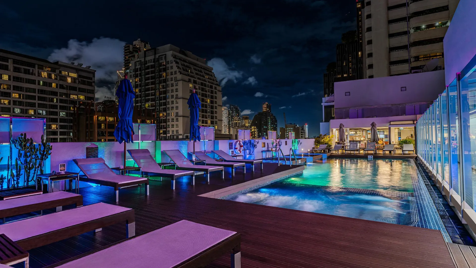 방콕 나이트 호텔 방콕 - 수쿰빗 15 4성급 호텔 전망