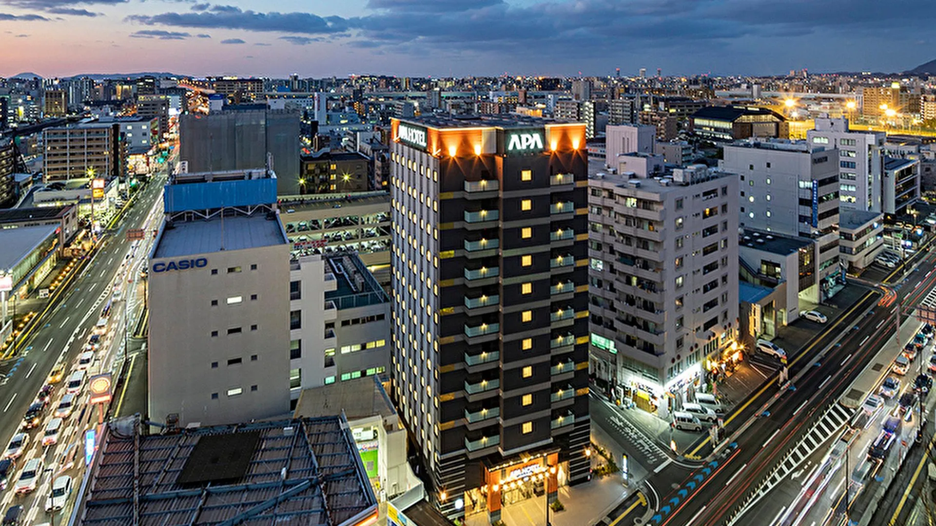 후쿠오카 APA 호텔 하카타히가시히에-에키마에 3성급 호텔 객실