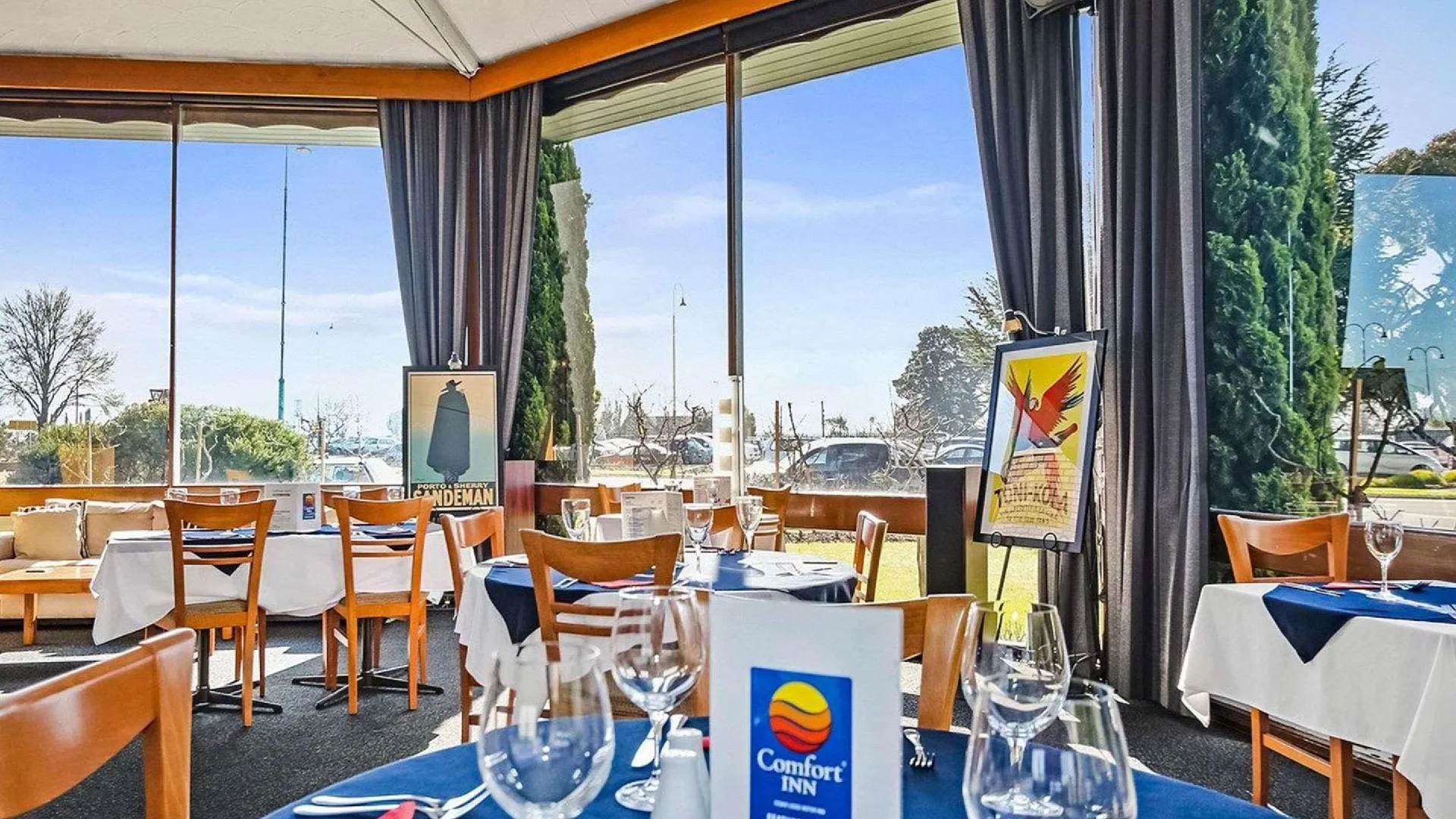 깁스랜드 지역 Cedar Lodge Motel 3성급 호텔 전망