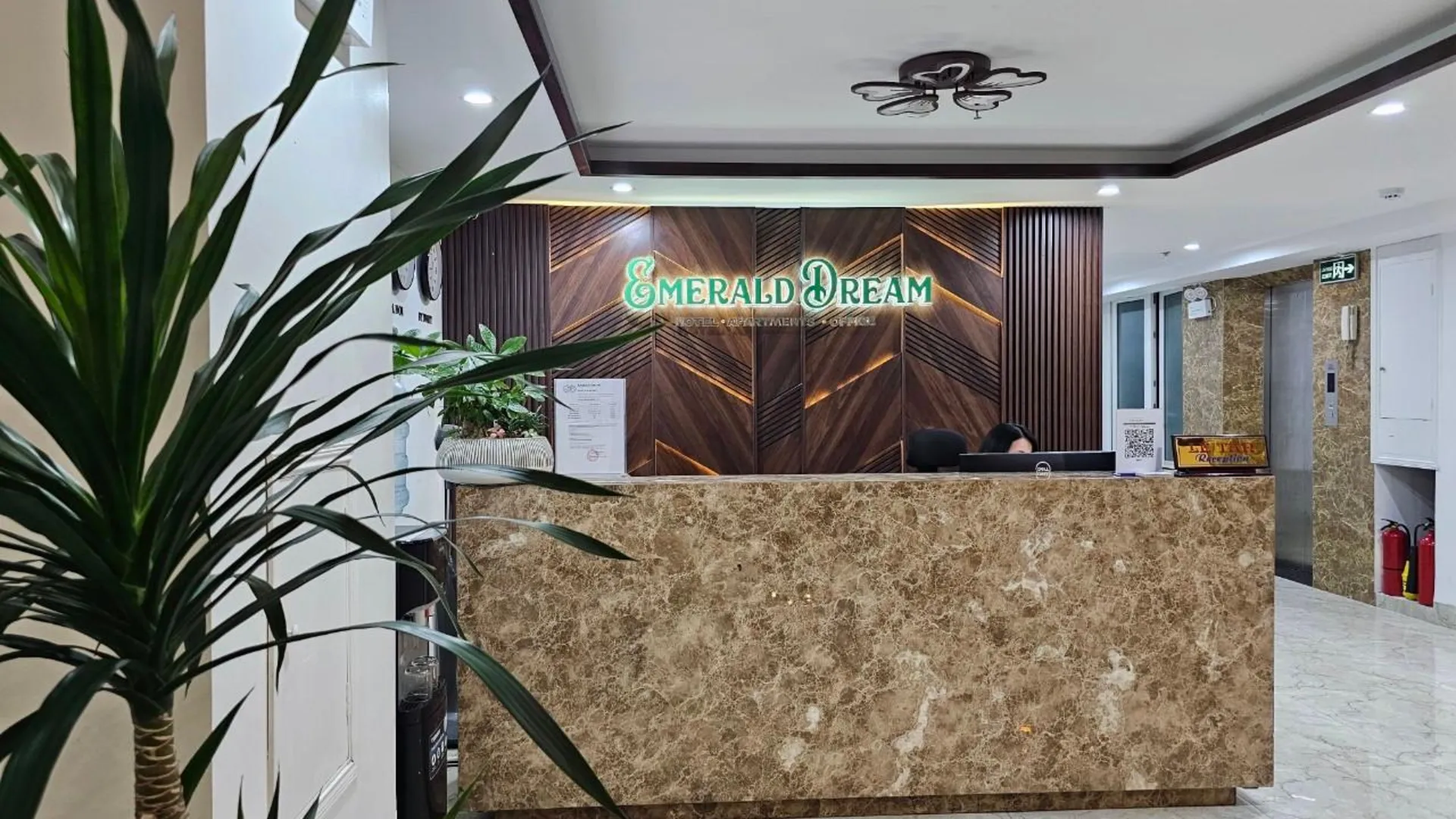 다낭 에메랄드 드림 호텔, 오피스 앤 아파트먼츠 5성급 호텔 전망