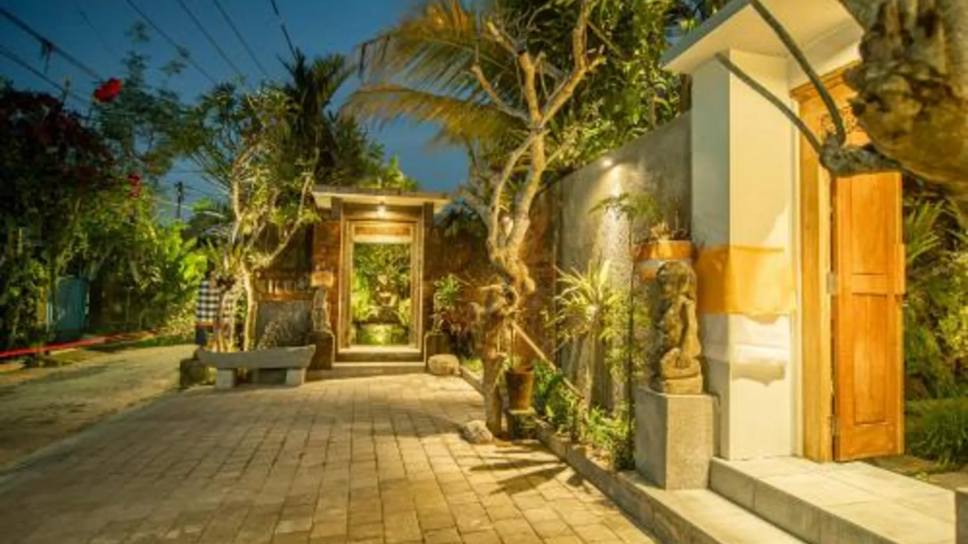 발리 KAWAI Villa Ubud 4성급 싱글룸 전망