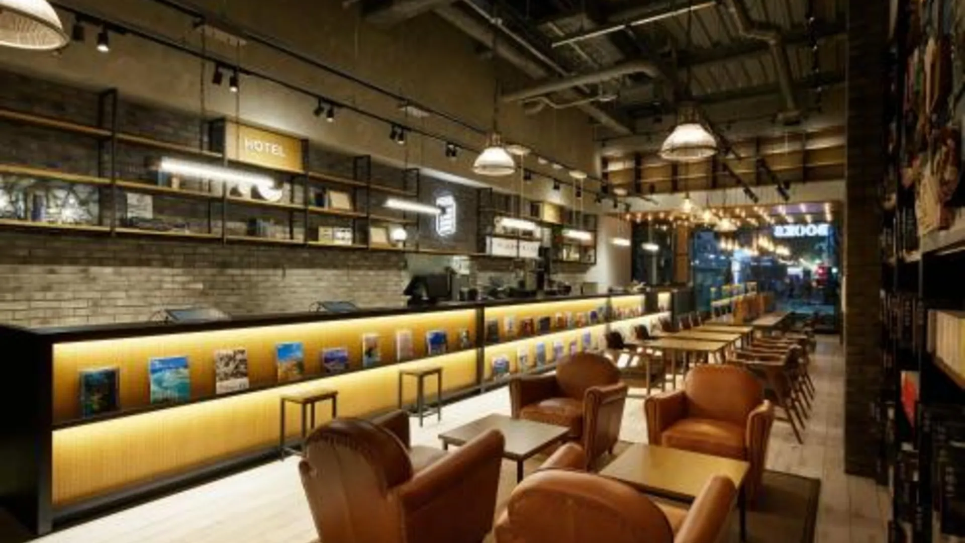 후쿠오카 램프 라이트 북 호텔 후쿠오카 3성급 호텔 로비