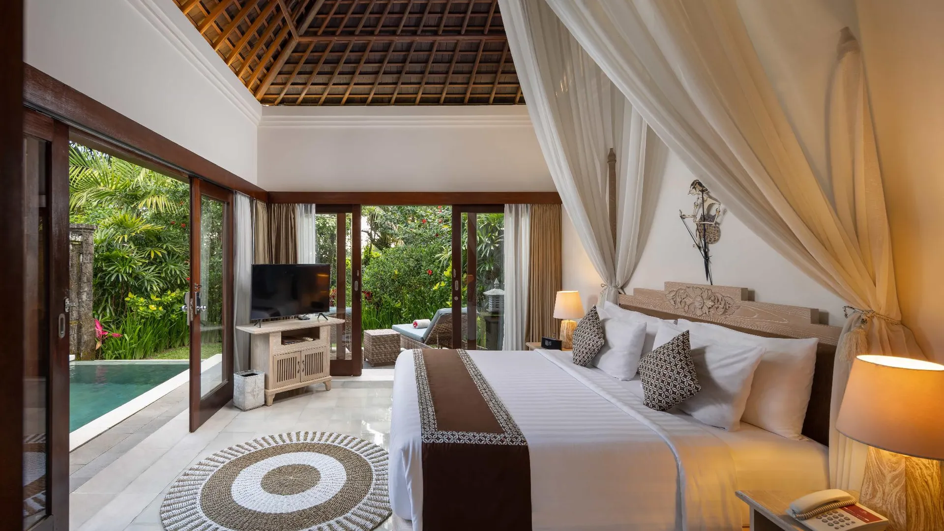 발리 비세사 우붓 리조트 5성급 호텔 전망