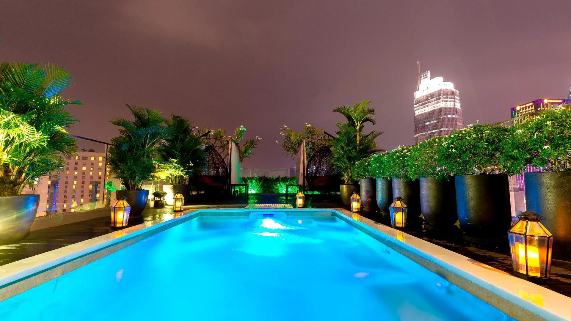 호치민 로즈랜드 스위트 호텔 4성급 호텔 객실