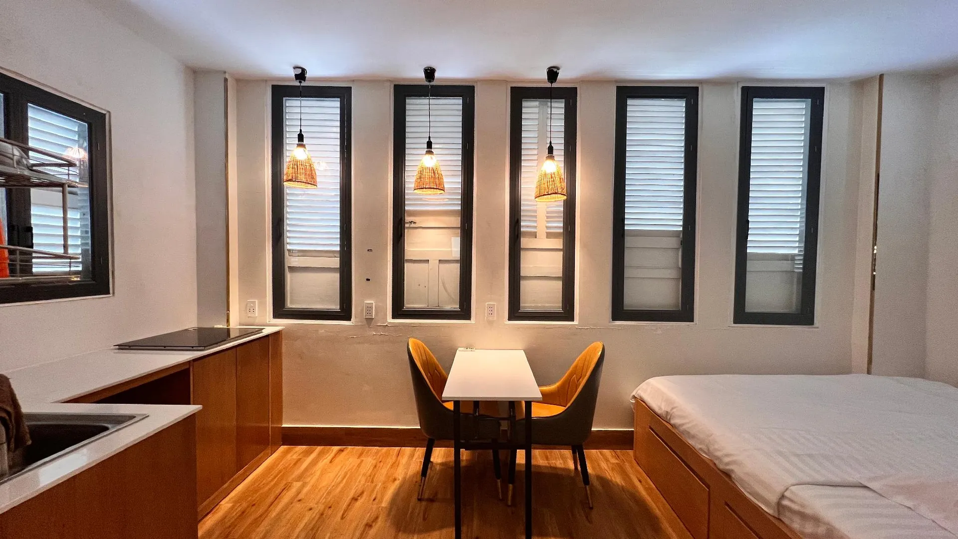 호치민 안 남 코너 드리머 호텔 스위트룸