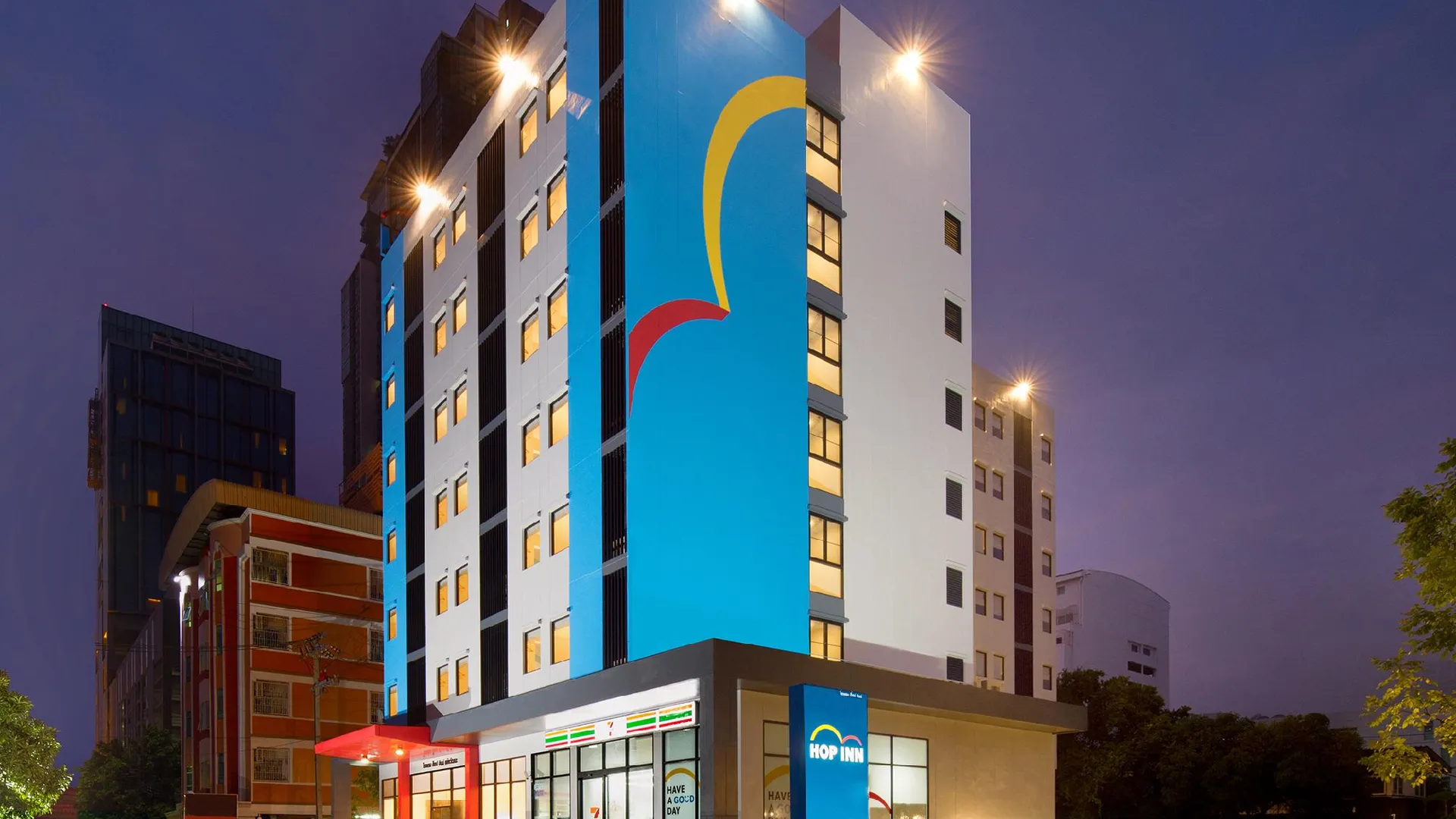 방콕 홉 인 짱왓타나 2성급 호텔 객실