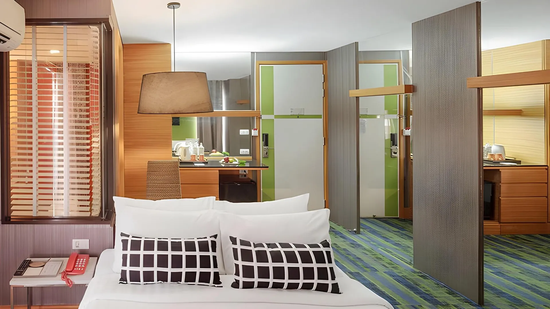 방콕 탱고 바이브런트 리빙 호텔 4성급 호텔 객실