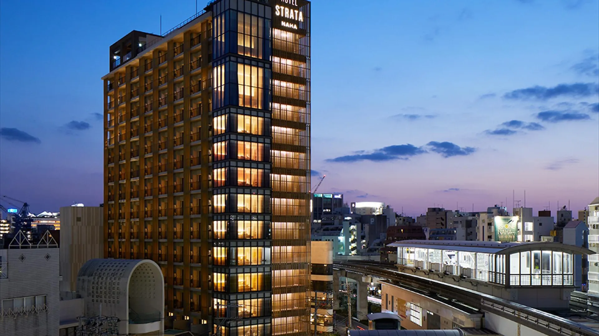 오키나와 본섬 호텔 스트라타 나하 3성급 호텔 객실