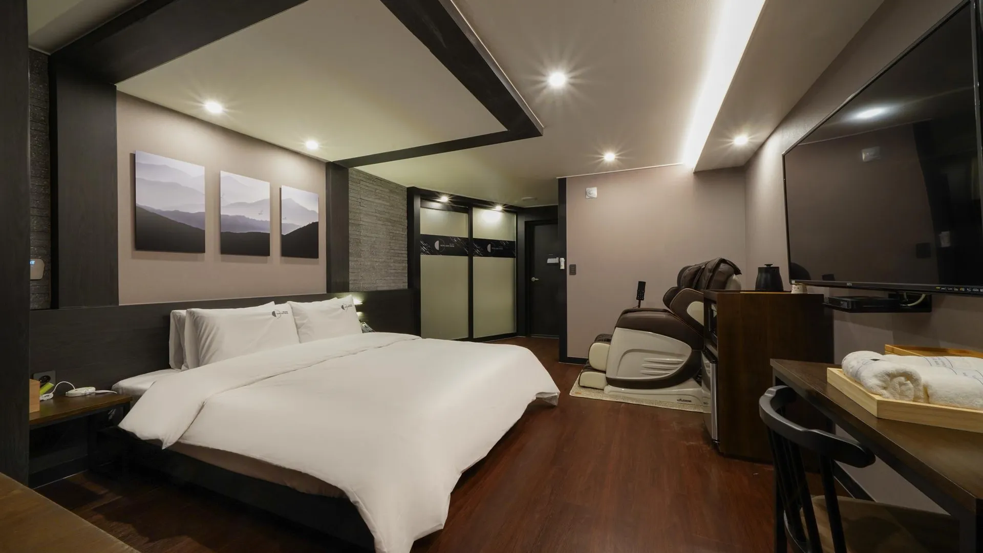 울산 울산 영남알프스 호텔 그레이 문 1성급 호텔 스위트룸