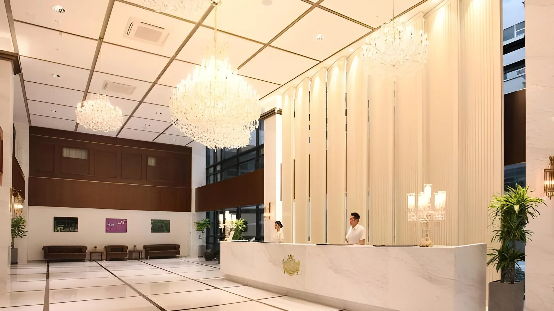 서울 호텔 스카이파크 명동 1호점 3성급 호텔 로비