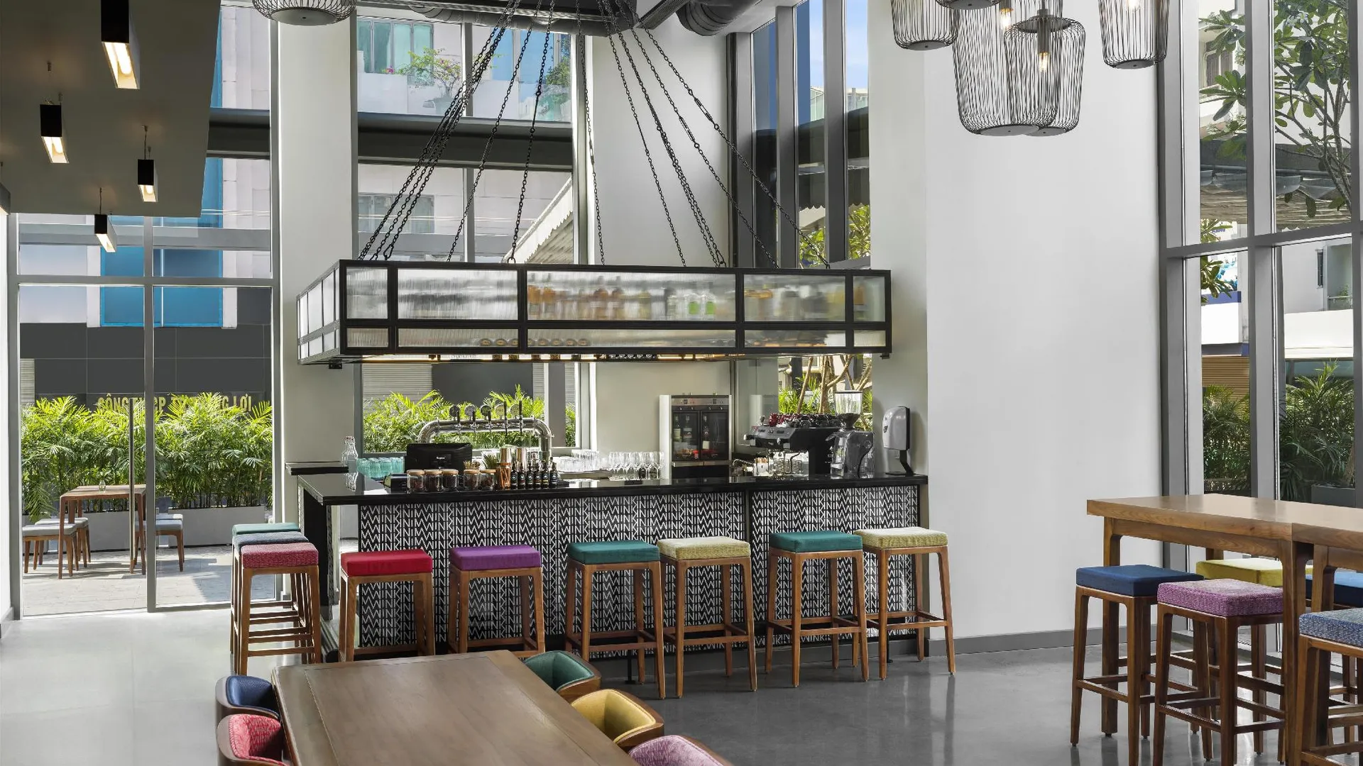 호치민 윙크 호텔 사이공 센터 4성급 호텔 레스토랑