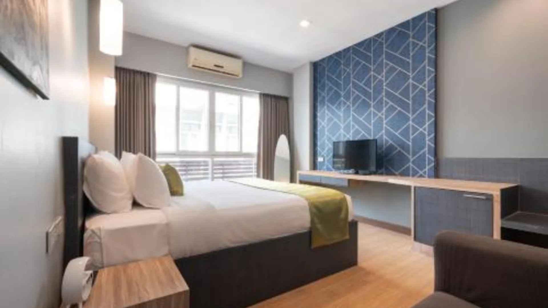 방콕 아이체크 인 젬스 센터 실롬 3성급 호텔 스위트룸