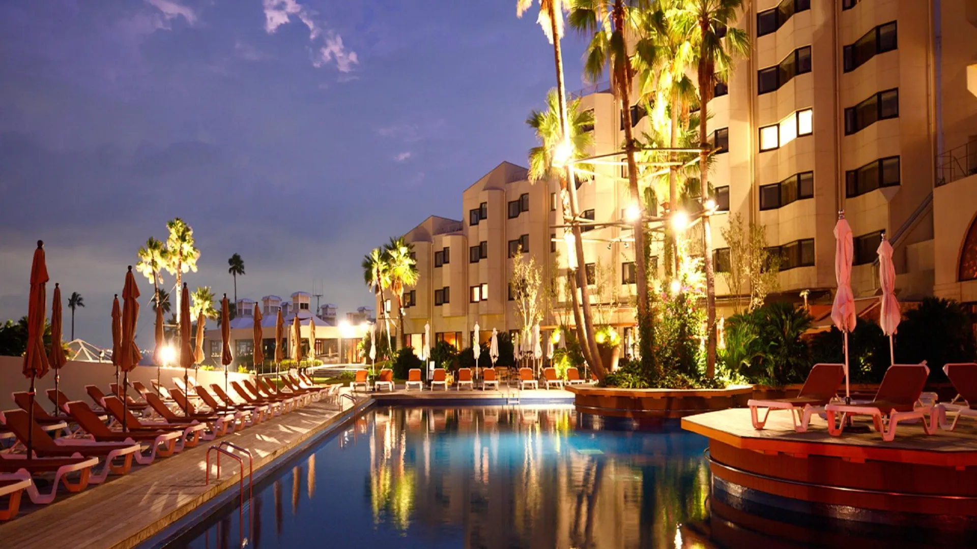 후쿠오카 더 루이간스 스파 앤 리조트 5성급 호텔 로비