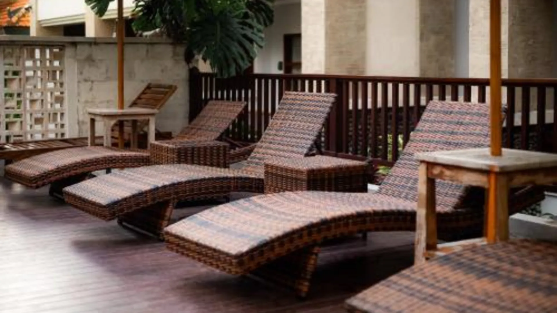 발리 포틴 로지즈 비치 호텔 3성급 호텔 수영장