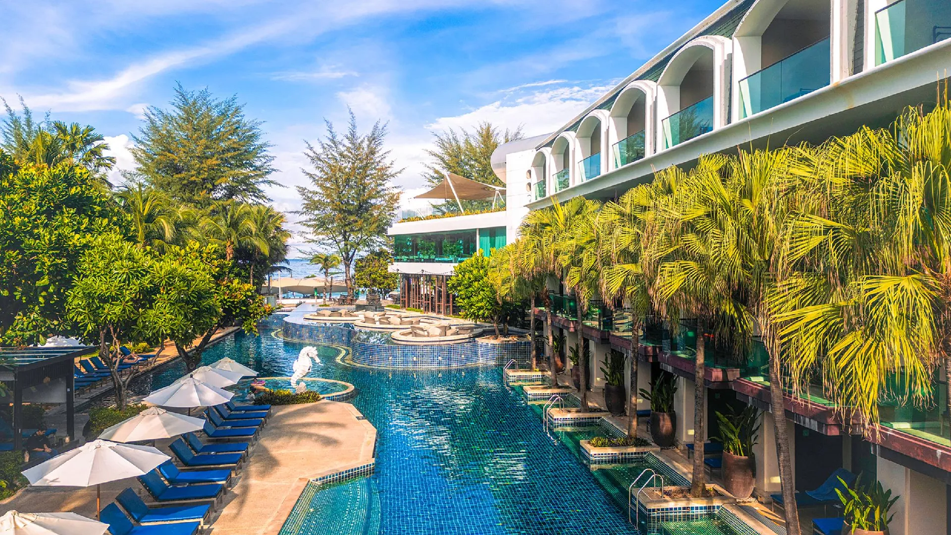 푸켓 푸켓 그레이스랜드 리조트 앤 스파 5성급 호텔 로비