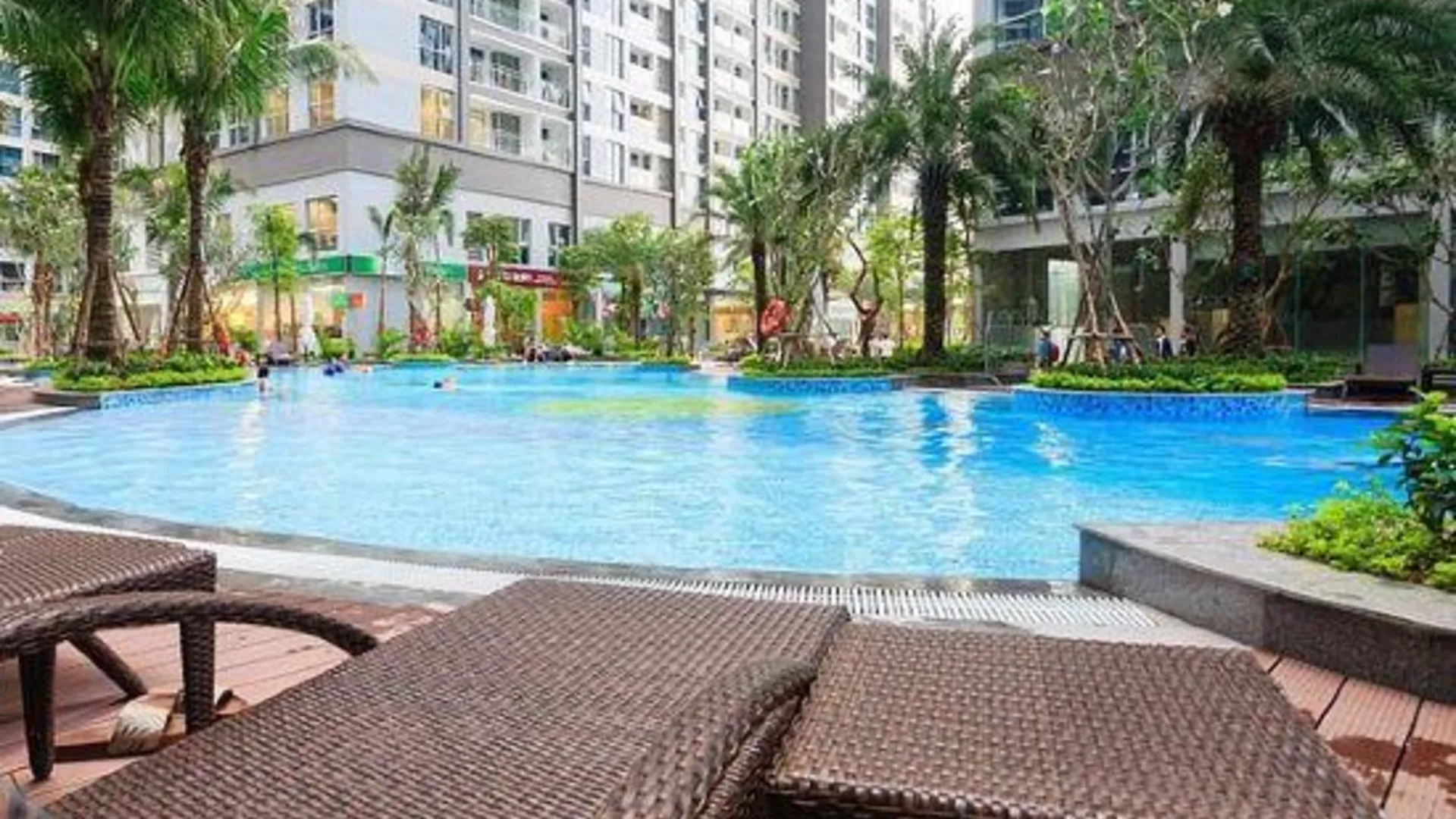 호치민 Orient Paris Landmark Tower Apartment 4성급 호텔 전망