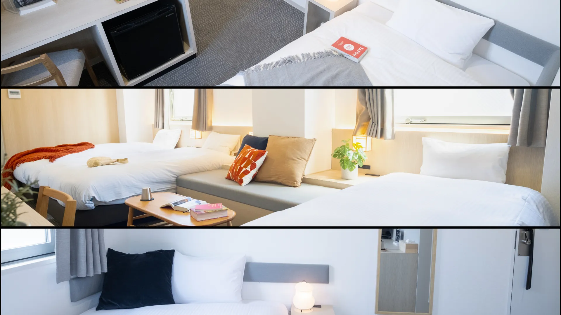 오사카 웨이페어러 마츠 3성급 호텔 객실