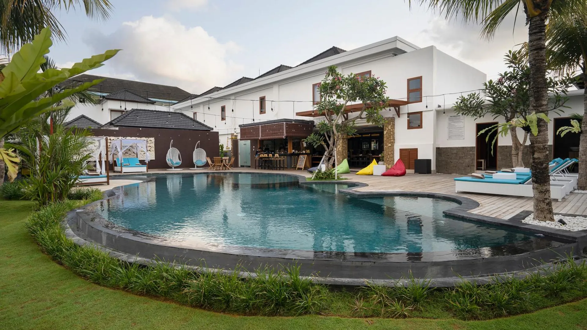 발리 더 사카예 빌라 앤 스파 4성급 호텔 로비