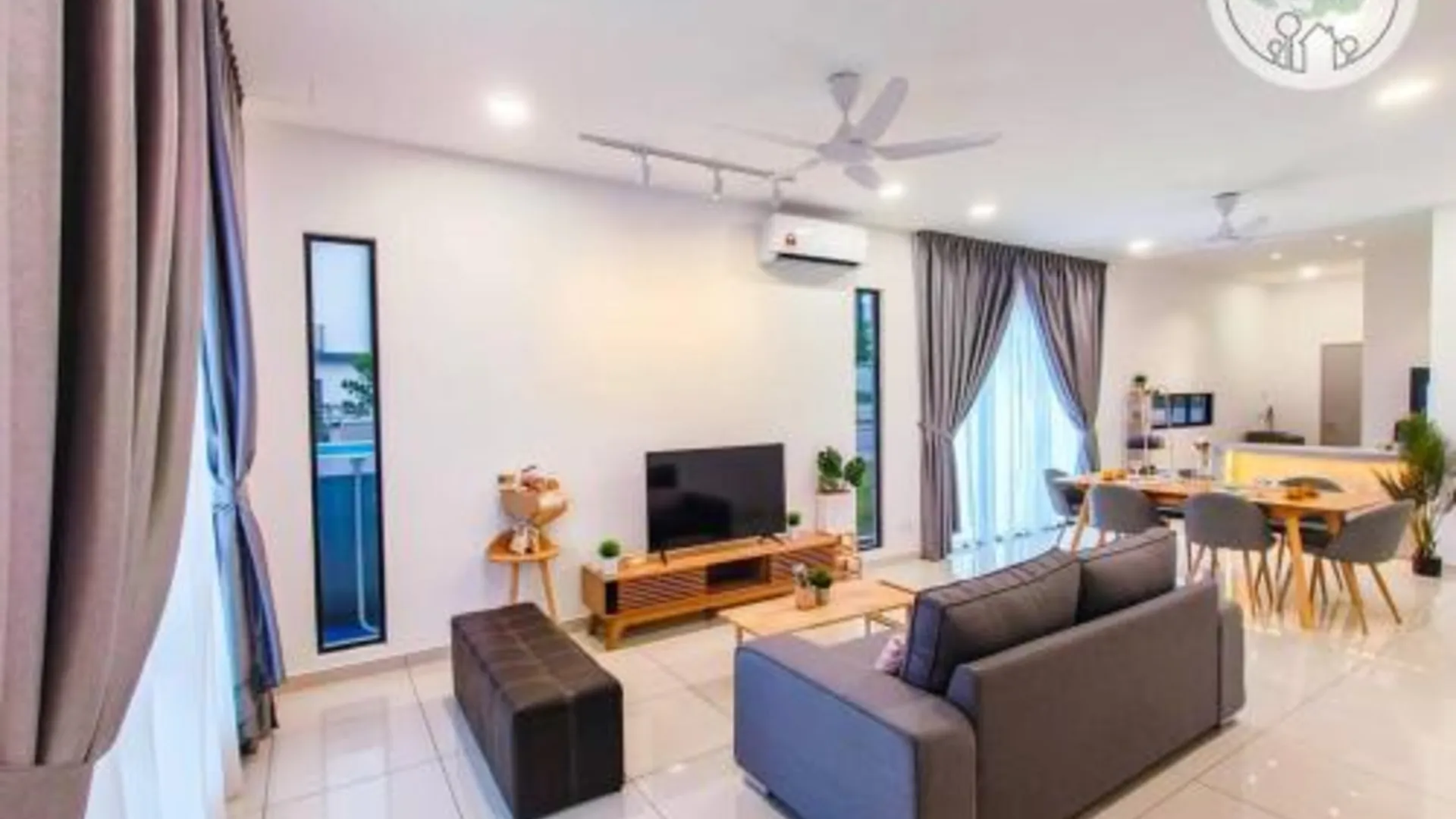 조호바루 / 조호르바루 테브라우의 프라이빗 하우스 (100m², 침실 4개, 프라이빗 욕실 3개) 4성급 게스트하우스 스위트룸