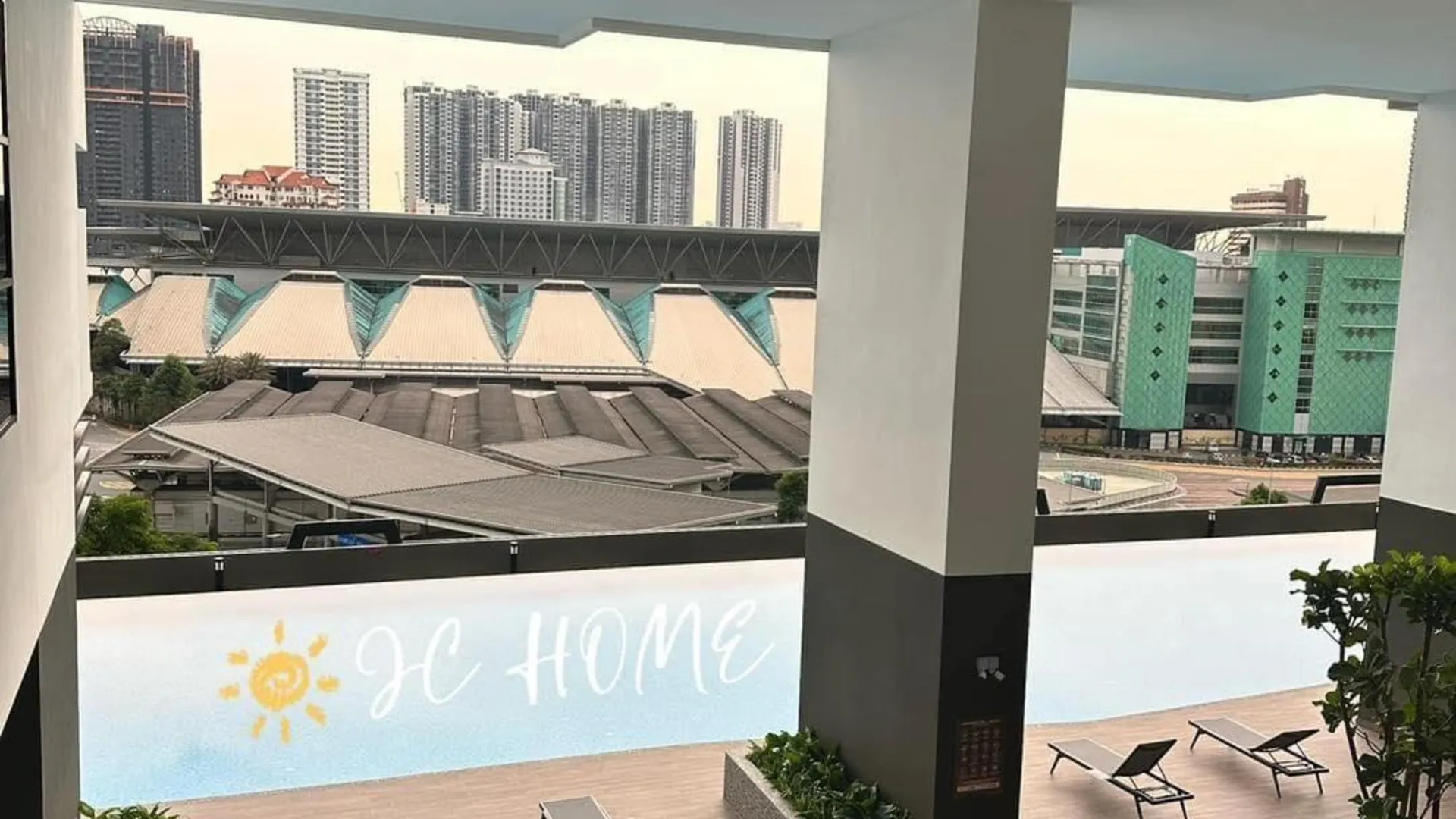 조호바루 / 조호르바루 조호바루의 아파트먼트 (102m², 침실 3개, 프라이빗 욕실 1개) 4성급 게스트하우스 수영장