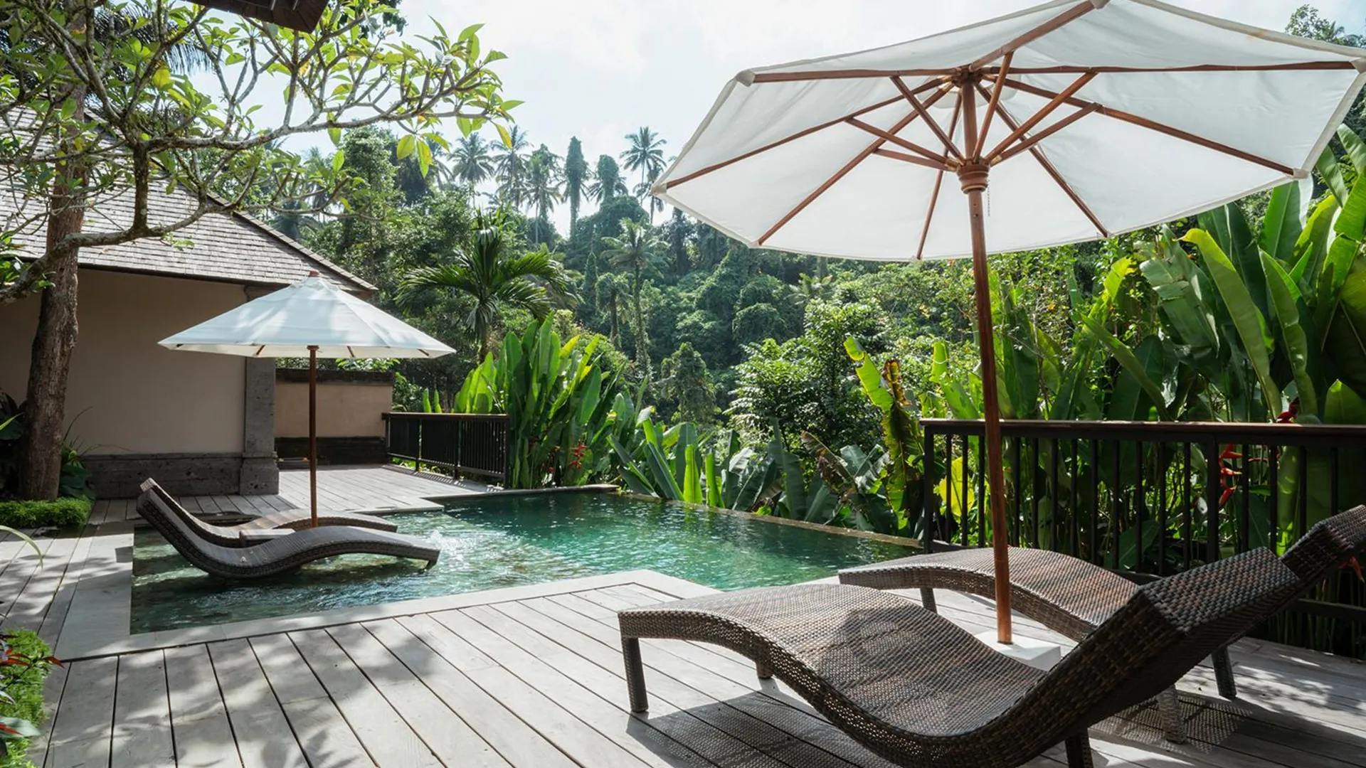 발리 더 로카 우붓 리조트 빌라 앤 스파 5성급 호텔 객실