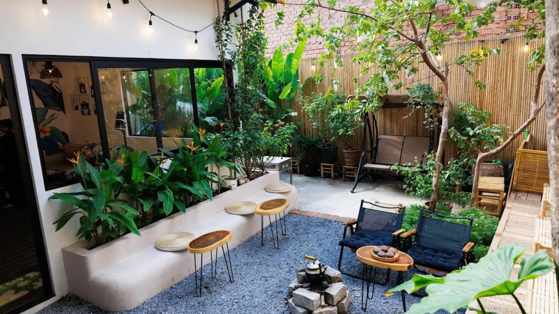 호치민 핫낭 가든 - 홈스테이 앤 레스토랑 1성급 호텔 객실