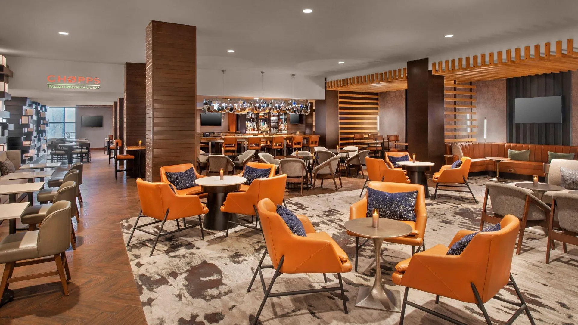 벌링턴 (MA) 보스턴 메리어트 벌링턴 4성급 호텔 로비