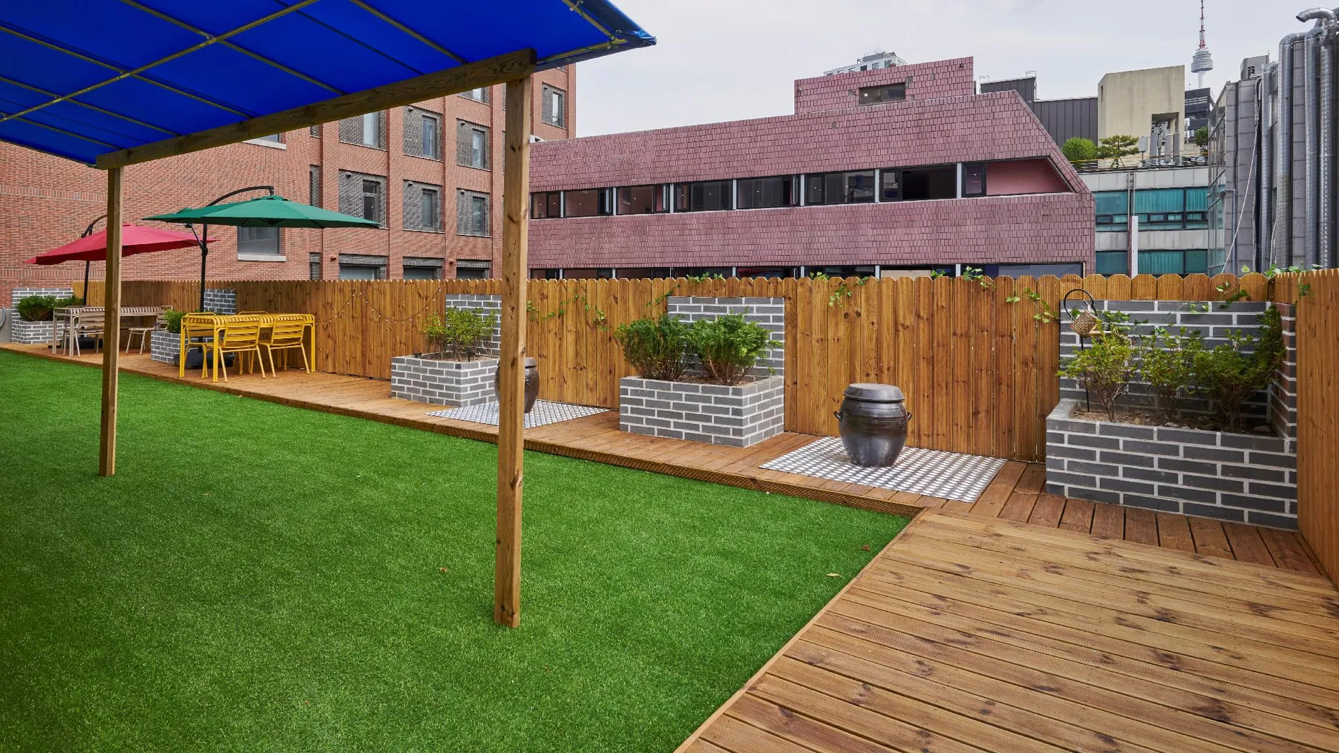 서울 에이트 레스트 호스텔 명동 2성급 호텔 외관