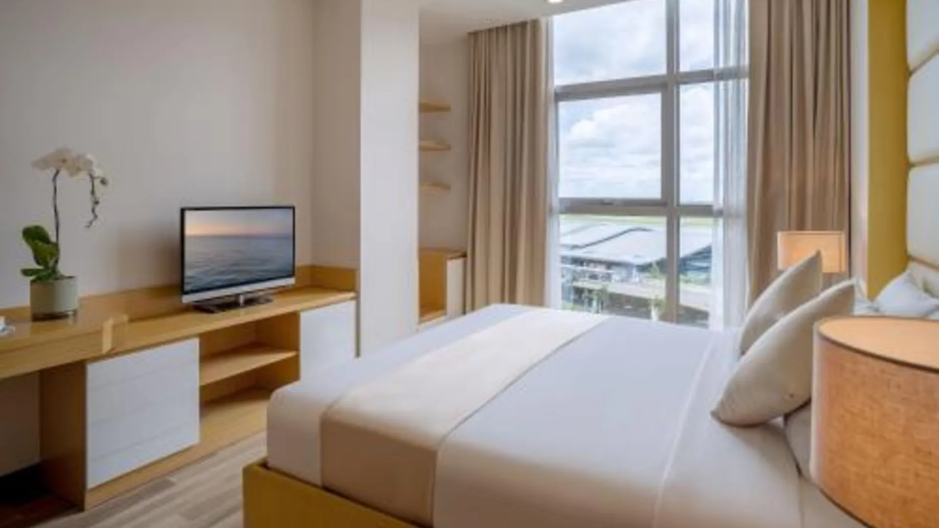 호치민 사이공 공항 블루스카이 서비스 아파트먼트 4성급 호텔 스위트룸