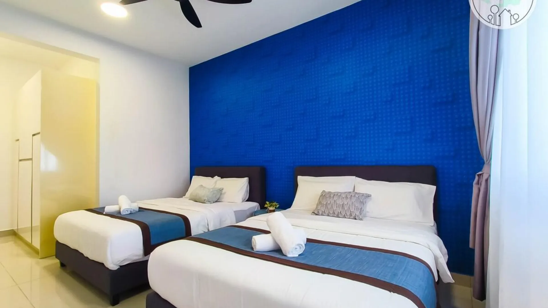 조호바루 / 조호르바루 겔랑파타 / 레고랜드의 프라이빗 하우스 (108m², 침실 3개, 프라이빗 욕실 2개) 3성급 싱글룸 스위트룸