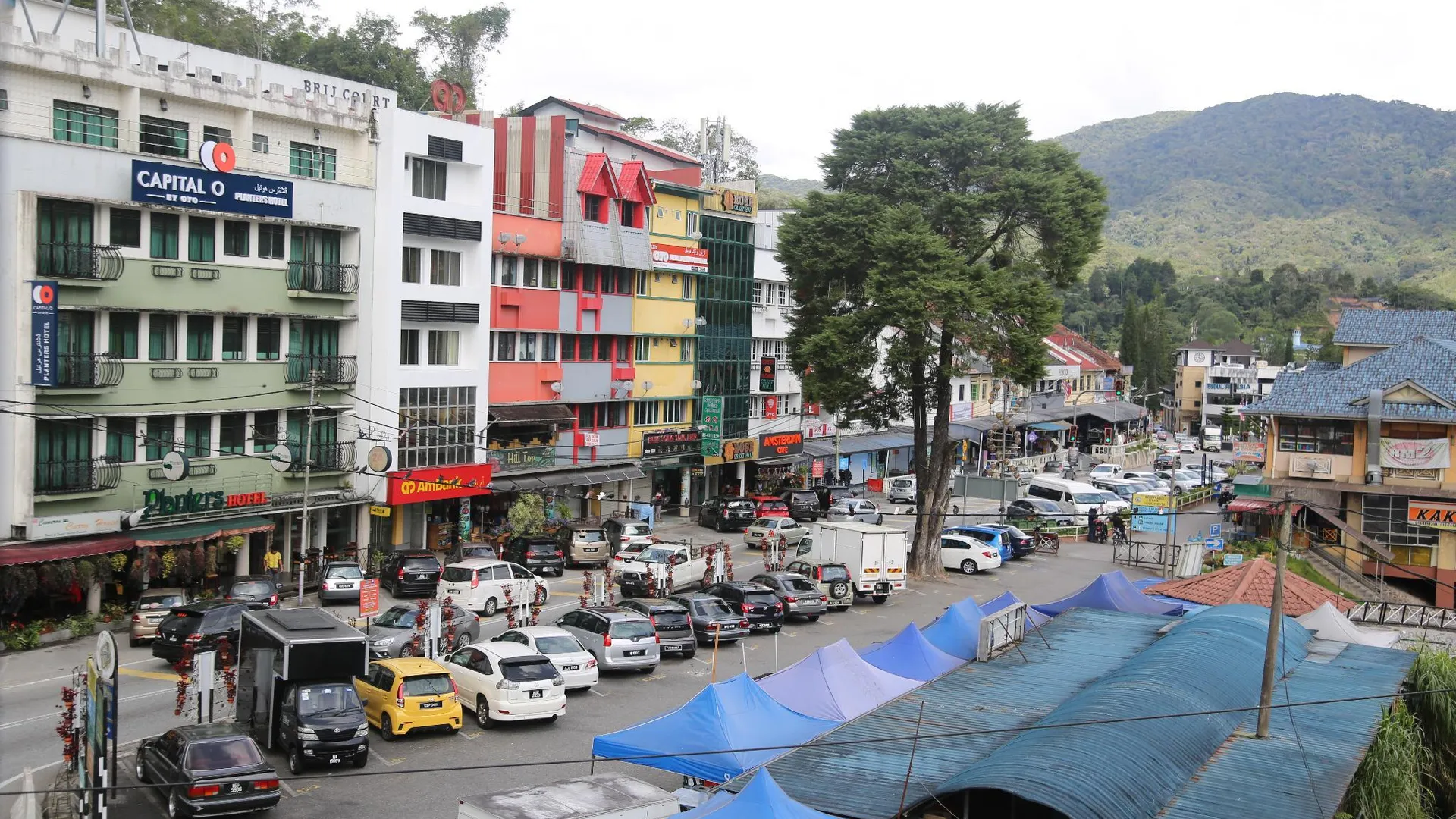 카메론 하일랜즈 캠못지 버짓 호텔 2성급 호텔 외관