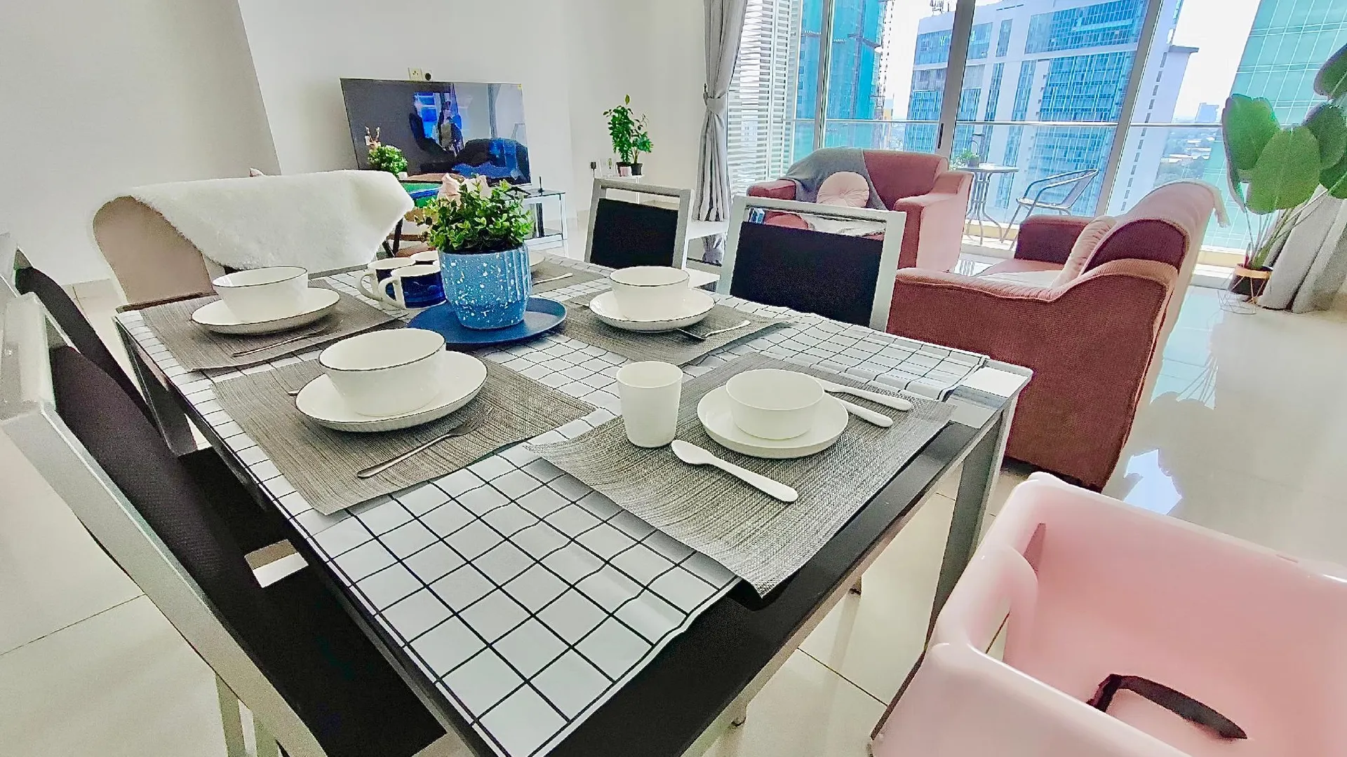 조호바루 / 조호르바루 조호바루의 프라이빗 하우스 (200m², 침실 4개, 프라이빗 욕실 3개) 3성급 싱글룸 전망