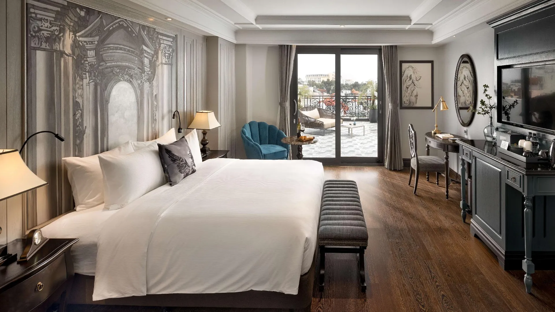 하노이 메리텔 하노이 5성급 호텔 스위트룸