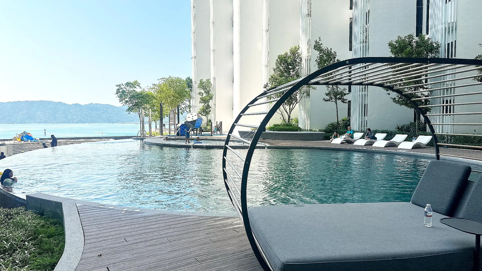 코타키나발루 더 쇼어 코타키나발루 시티 센터 바이 LW 스위트 5성급 호텔 전망