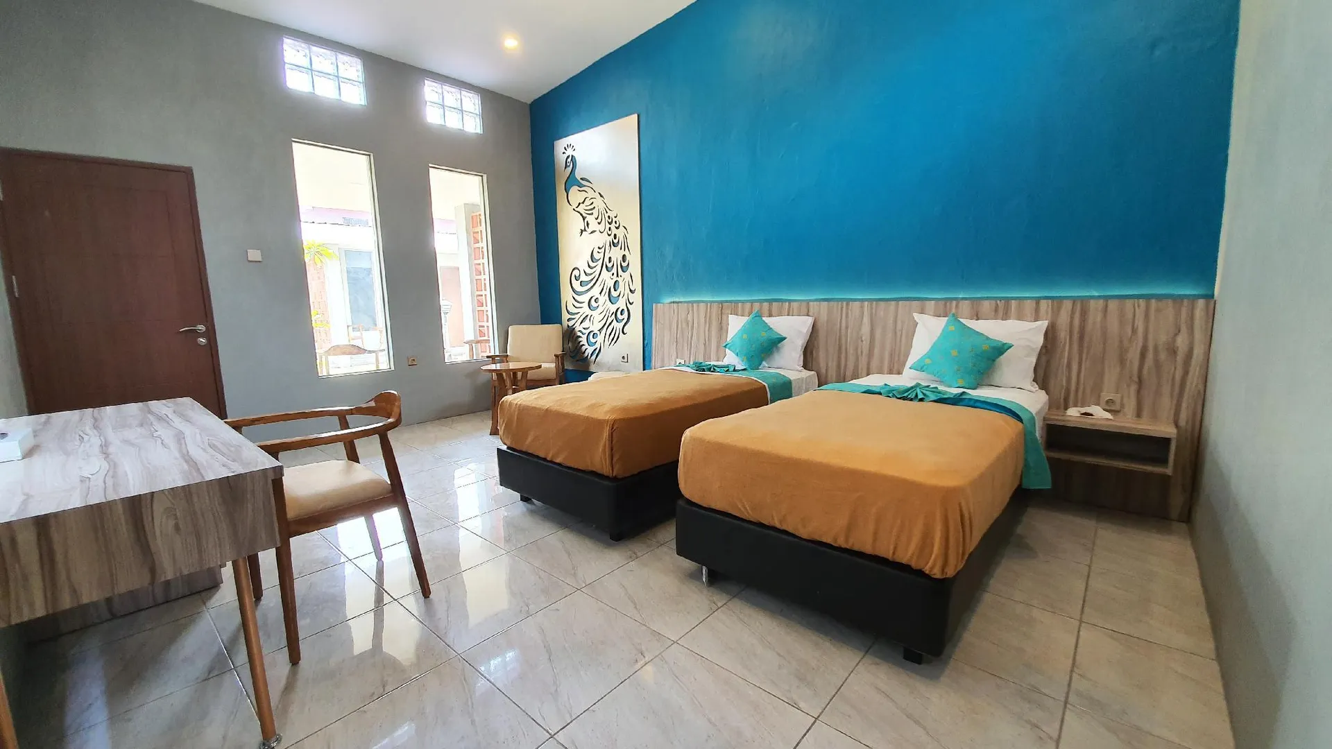 발리 사누르 아궁 호텔 3성급 호텔 전망