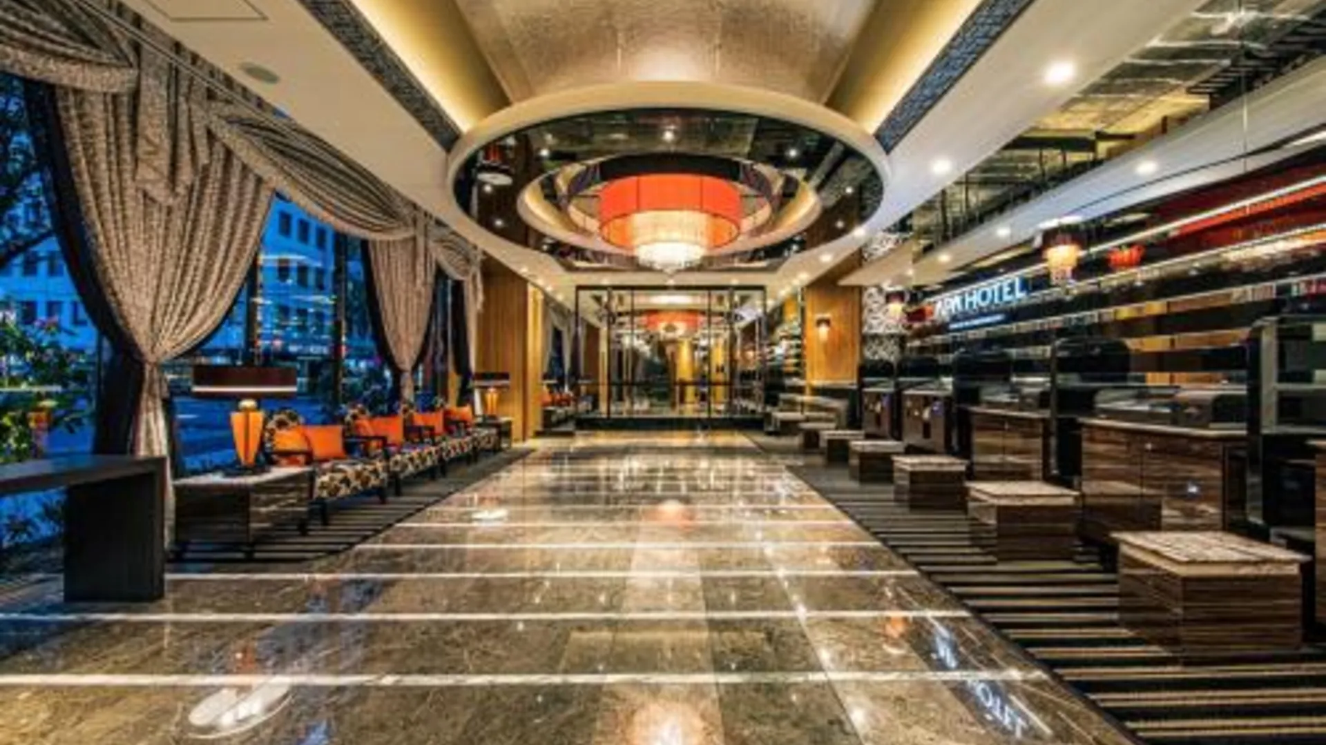 후쿠오카 APA Hotel Hakataeki Chikushiguchi 3성급 호텔 로비