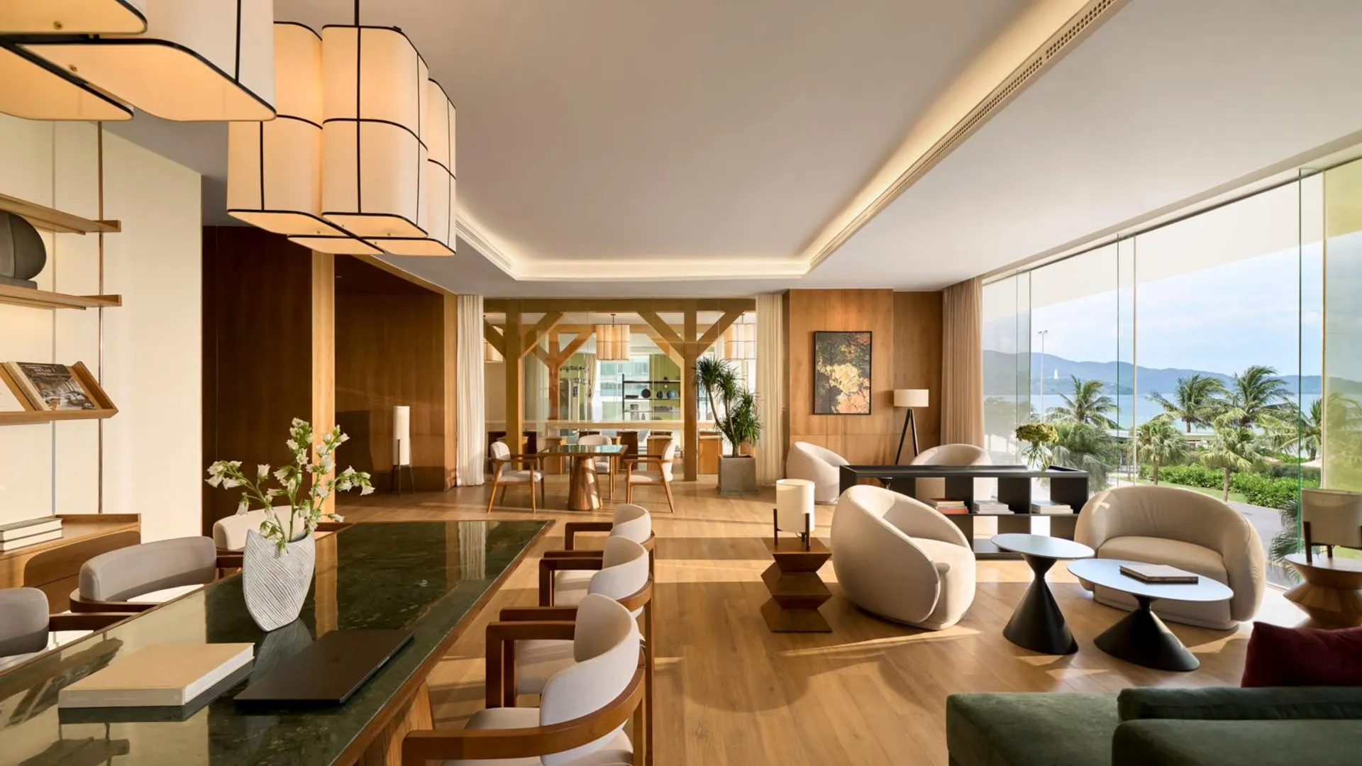 다낭 시그니처 바이 M 빌리지 비치프런트 호텔 5성급 호텔 로비