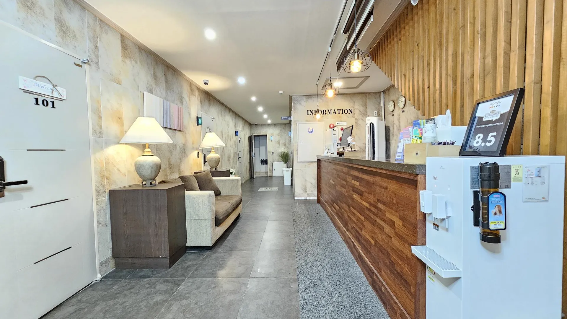 서울 명동 피넛호텔 3성급 게스트하우스 수영장