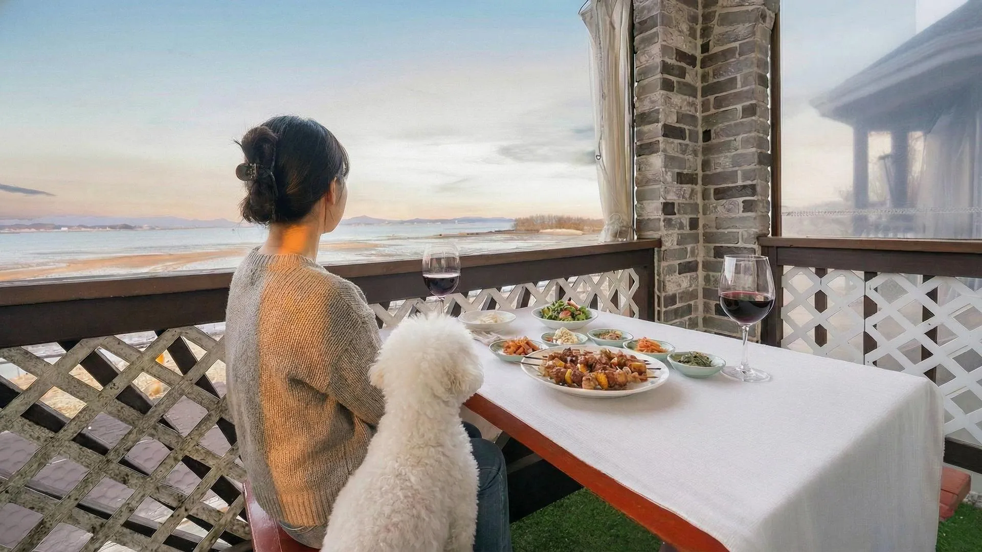 태안 태안 뜰앞바다 애견동반 오션뷰 펜션 3성급 게스트하우스 외관